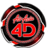 The "AirAsia 4D" user's logo