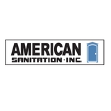 The "American Sanitation Inc" user's logo