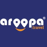 The "AroopaTravel" user's logo