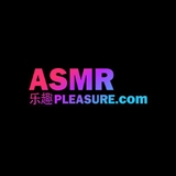 The "ASMR Pleasure" user's logo