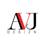 The "AVJ DESIZN" user's logo