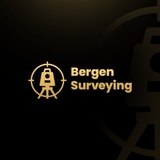 The "Bergen Surveying" user's logo