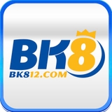 The "BK8 – Đẳng Cấp với Game Bài, Slot & Tỷ Lệ Cược Cao" user's logo