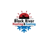 The "blckrverhvac" user's logo