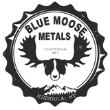 The "bluemoosemetals" user's logo