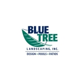 The "Blue Tree Landscaping" user's logo