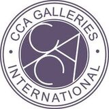 The "CCAGalleriesInternational" user's logo