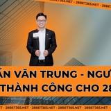 The "CEO Trần Văn Trung - Người Thắp Lửa Thành Công Cho 28BET" user's logo