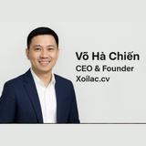 The "CEO Võ Hà Chiến" user's logo