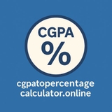The "CGPA to Percentage Calculator" user's logo