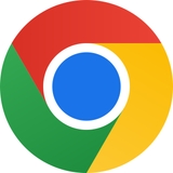 The "chrome" user's logo