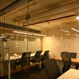The "coworking office space for rent" user's logo