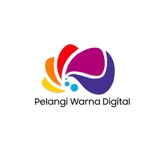 The "CV Pelangi Warna Digital" user's logo