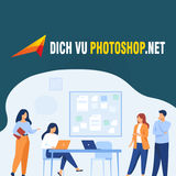 The "Dịch Vụ Photoshop - Chỉnh Sửa Ảnh" user's logo