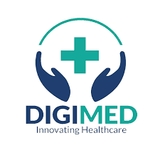 The "DigiMed India Healthcare Marketing" user's logo