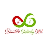 The "Double Infinity Art" user's logo
