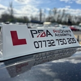 The "driversacademy" user's logo