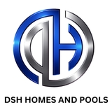 The "DSH Homes and Pools - DFW Custom Home & Pool Builders" user's logo