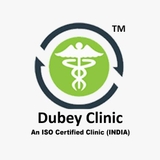 The "Dubey Clinic India" user's logo