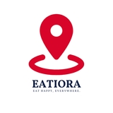 The "Eatiora" user's logo