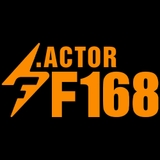 The "F168" user's logo
