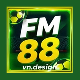 The "FM88 – FM88VN Design Sân Chơi Cá Cược Trực Tuyến #1 Châu Á" user's logo