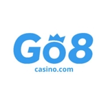 The "go8casinocom" user's logo