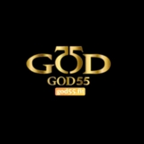 The "GOD55 – Nhà cái trực tuyến uy tín, đa dạng trò chơi và tỷ lệ kèo hấp dẫn" user's logo