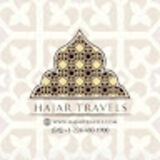 The "Hajartravels" user's logo