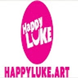 The "HappyLuke art" user's logo