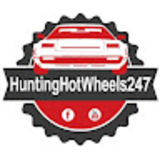 The "HuntingHotWheels247" user's logo