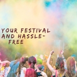 The "Holi Colour" user's logo