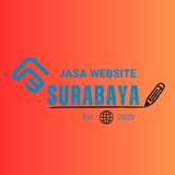 The "Jasa Website Surabaya" user's logo
