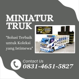 The "WA 0831-4651-5827, Jual Truk Miniatur Malang" user's logo