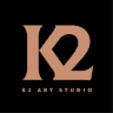 The "k2 Ａrt Studio" user's logo