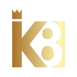 The "k8k8asia" user's logo