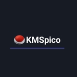 The "kmspico download free" user's logo