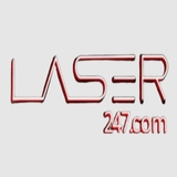 The "Laser247" user's logo