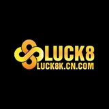 The "Luck8k cn com" user's logo