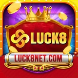 The "luck8netcom" user's logo