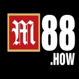 The "m88how" user's logo
