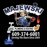 The "Majewski Plumbing" user's logo