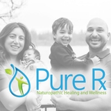 The "ThePureRX Naturopathic Healing and Wellness" user's logo
