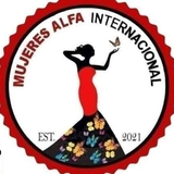 The "Mujeres Alfa Internacional" user's logo
