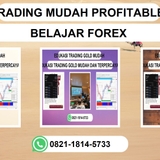 The "TRADING MUDAH PROFITABLE, 0821-1814-5733 TRADING MUDAH BELAJAR TRADING GOLD " user's logo