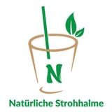 The "Strohhalme Umweltschutz: Trinkhalme aus Gemüse" user's logo