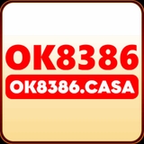The "OK8386 – Cổng game đổi thưởng và cá cược uy tín" user's logo