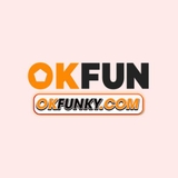 The "okfunkycom" user's logo