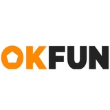 The "OKFUN | OKFUN.COM LINK TRUY CẬP CHÍNH THỨC 2025" user's logo