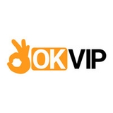 The "OKVIP" user's logo